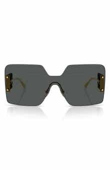 Versace 42mm Square Sunglasses