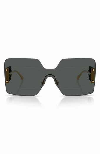 Versace 42mm Square Sunglasses