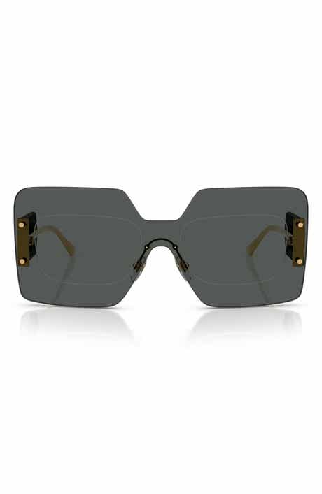 Versace 42mm Square Sunglasses