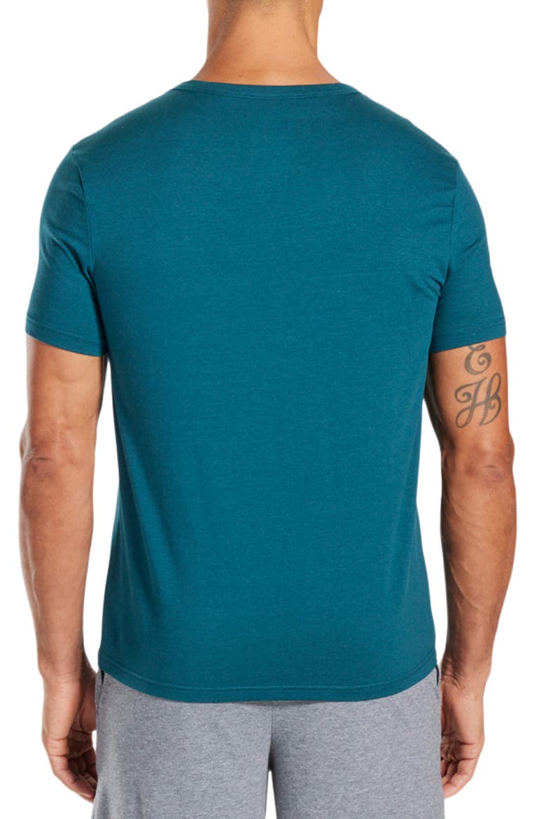 Classic Crewneck Undershirt, Alternate, color, DARK TEAL