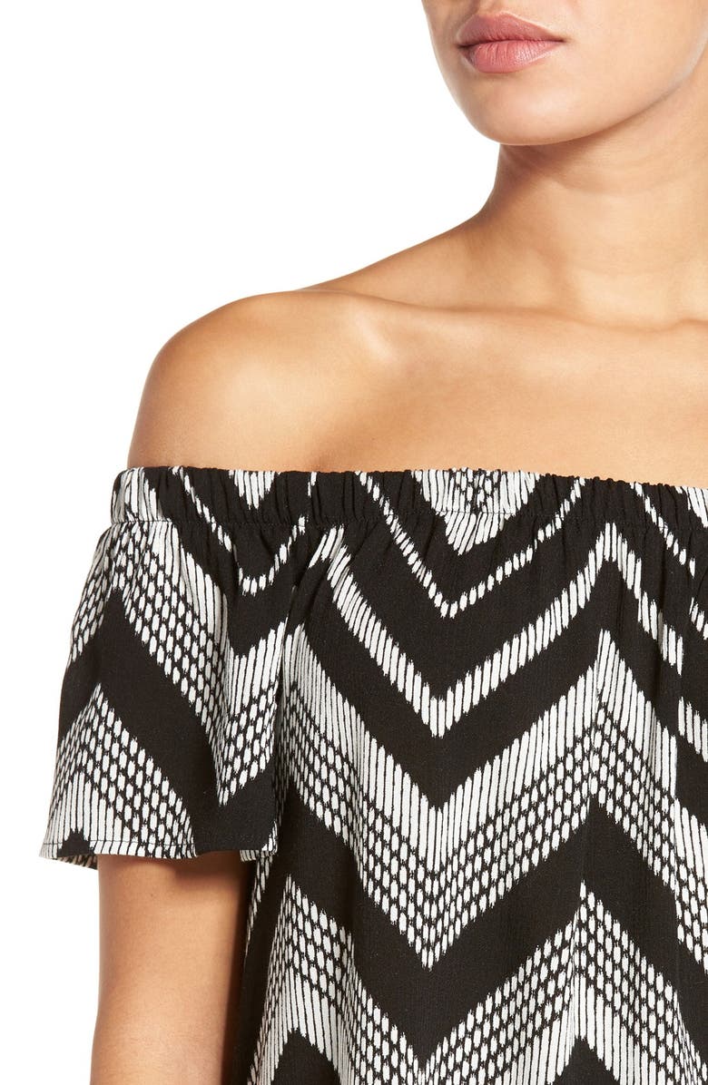Bobeau Off the Shoulder Top, Alternate, color,