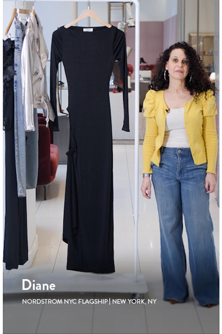 Marella Cutout Long Sleeve Cocktail Dress video