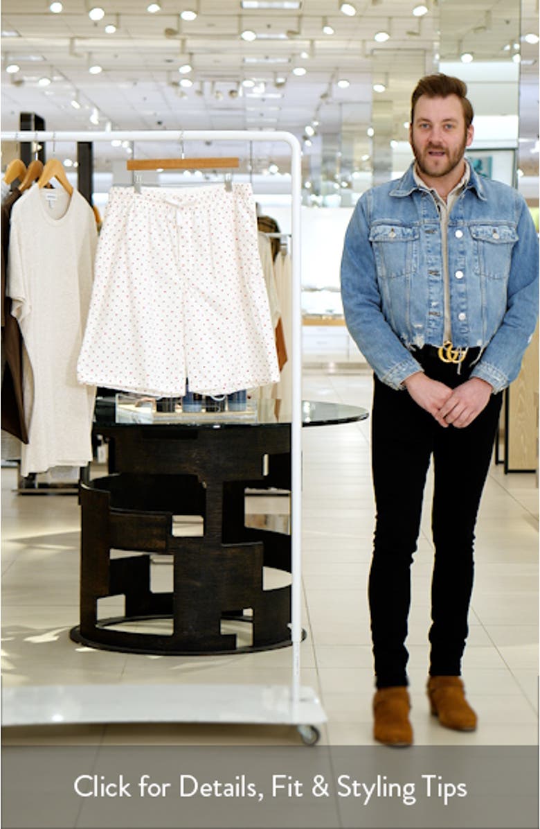 Poplin Pajama Shorts, sales video thumbnail