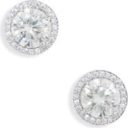 Nadri Halo Stud Earrings