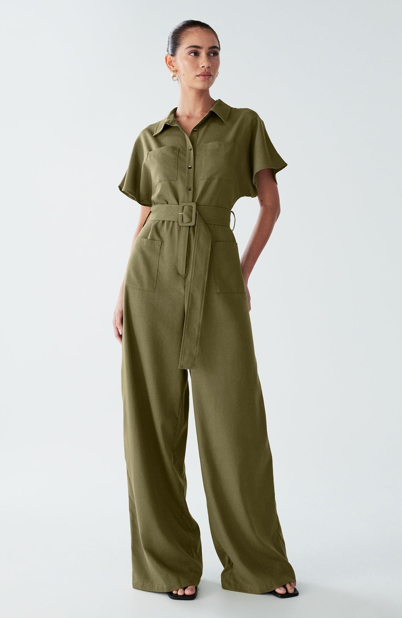 selected Olive Green