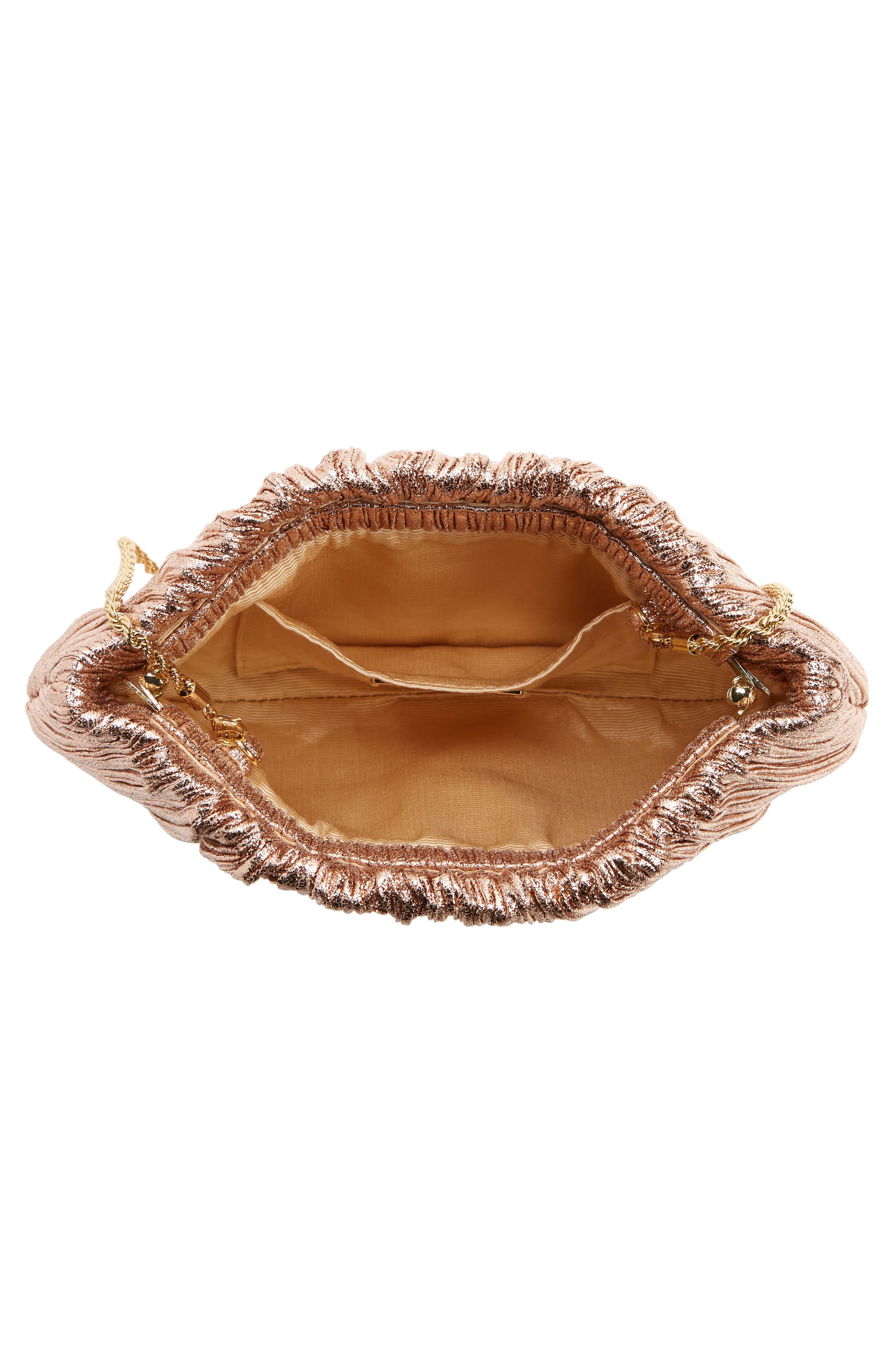 Loeffler Randall Brit Pleated Clutch, Alternate, color, 