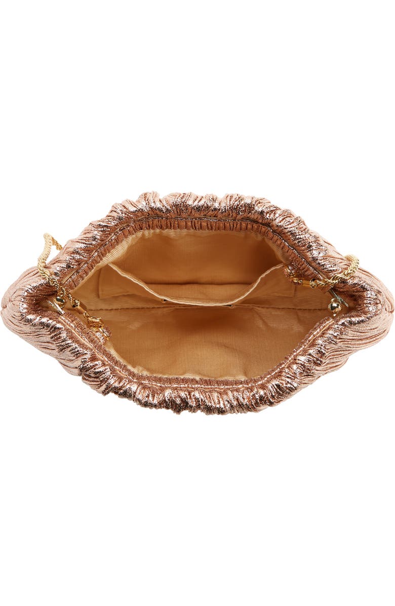 Loeffler Randall Brit Pleated Clutch, Alternate, color,