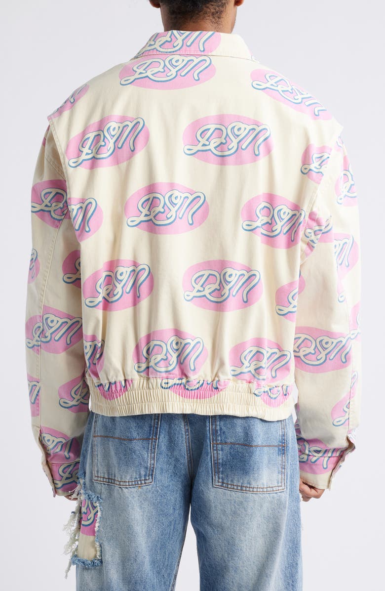 DIET STARTS MONDAY Truck Stop Cotton Crop Jacket, Alternate, color, 