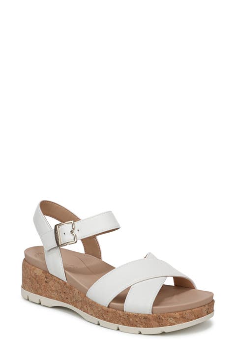 Free Love Ankle Strap Platform Slide Sandal (Women)