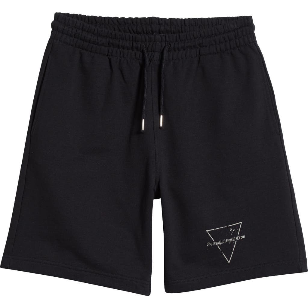OVERNIGHT ANGEL CREW OVERNIGHT ANGEL CREW HYSTERIA KNIT COTTON DRAWSTRING SHORTS