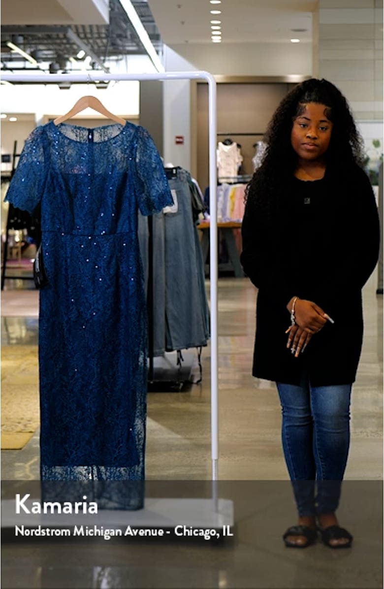 Abbie Column Ankle Gown, sales video thumbnail