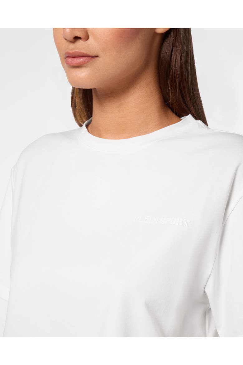 T-Shirt Round Neck Comfort Women, Alternate, color, white