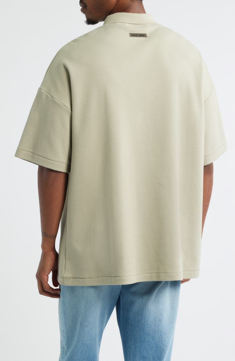 Fear of God Essentials '90's Fit Piqué Polo, Alternate, color, 