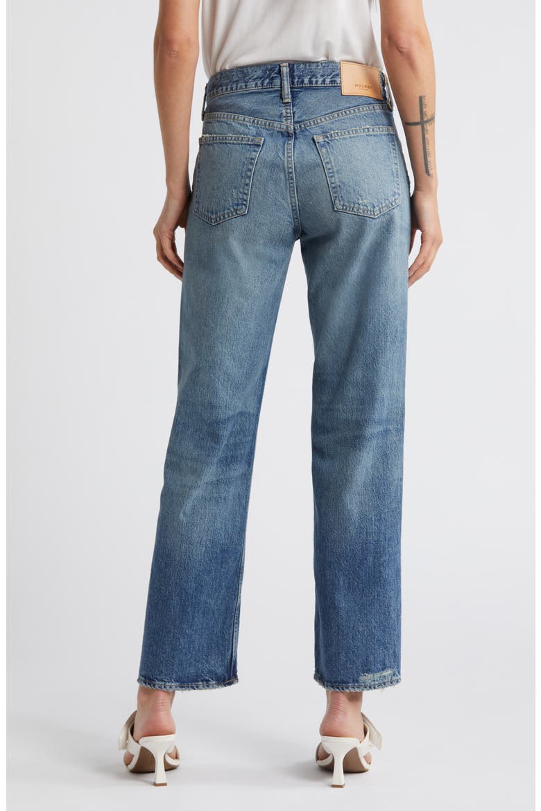 Trigg Low Rise Straight Leg Jeans, Alternate, color, BLUE