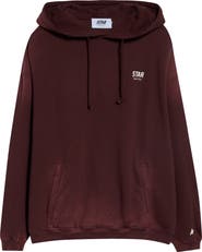 Golden Goose Gender Inclusive Distressed Oversize Star Graphic Hoodie