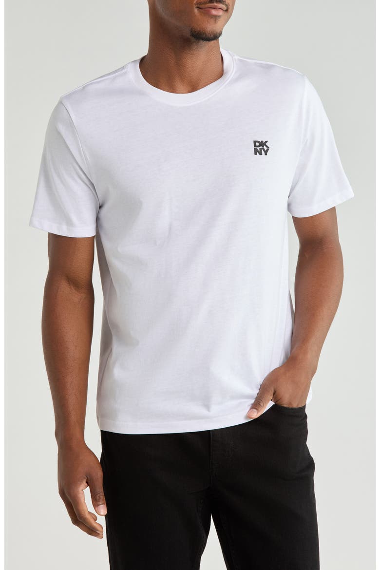 Irmin Knit T-Shirt, Main, color, WHITE