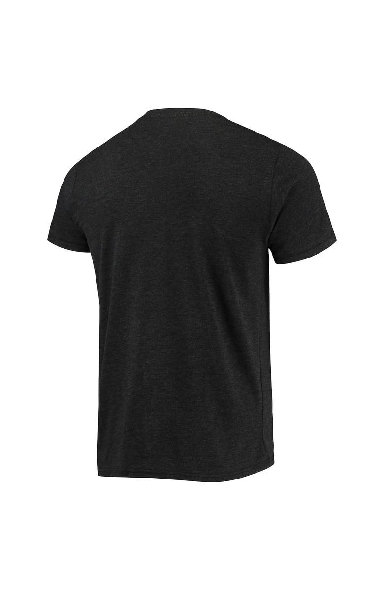 Homage Men's Homage Charcoal Cincinnati Reds Hand-Drawn Logo Tri-Blend T-Shirt, Alternate, color, 