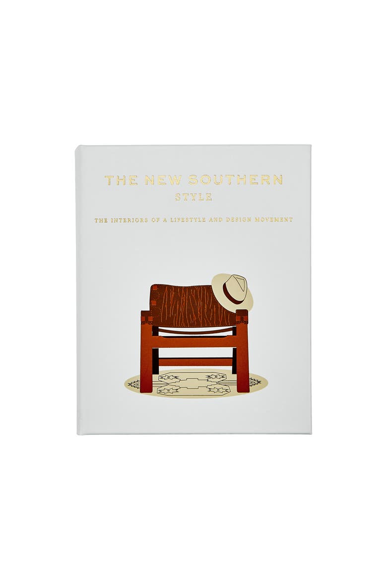 The New Southern Style The Interiors of a Lifestyle and Design Movement Leather Coffee Table Book, Main, color, Ivory