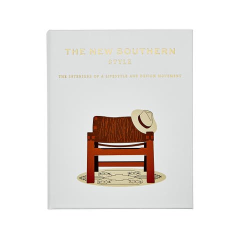 The New Southern Style The Interiors of a Lifestyle and Design Movement Leather Coffee Table Book