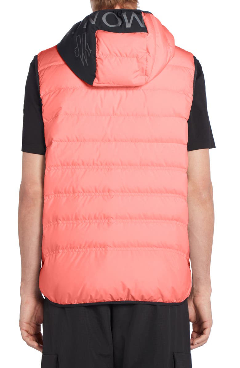 Moncler Nubiera Hooded Down Vest, Alternate, color,