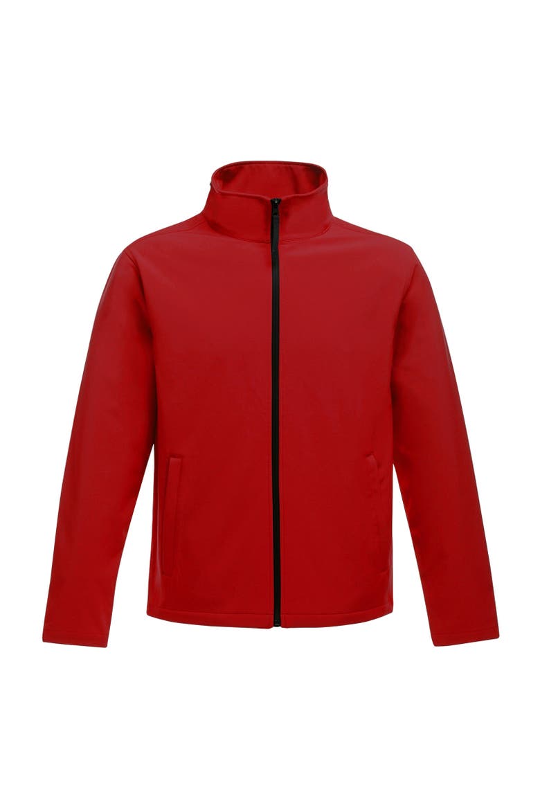 Standout Ablaze Printable Softshell Jacket, Main, color, Classic Red and Black