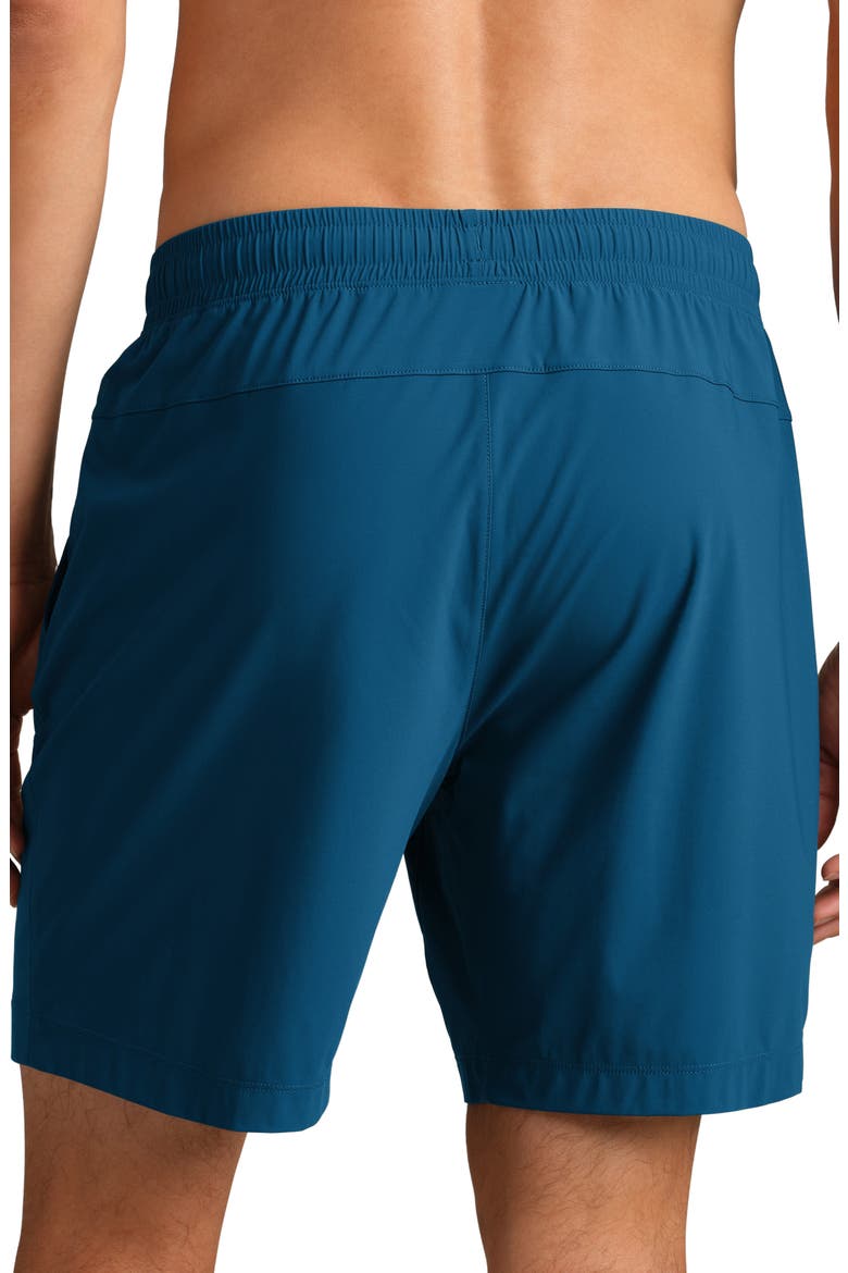 Pursuit 7-Inch Unlined Training Shorts, Alternate, color, CAPE BLUE
