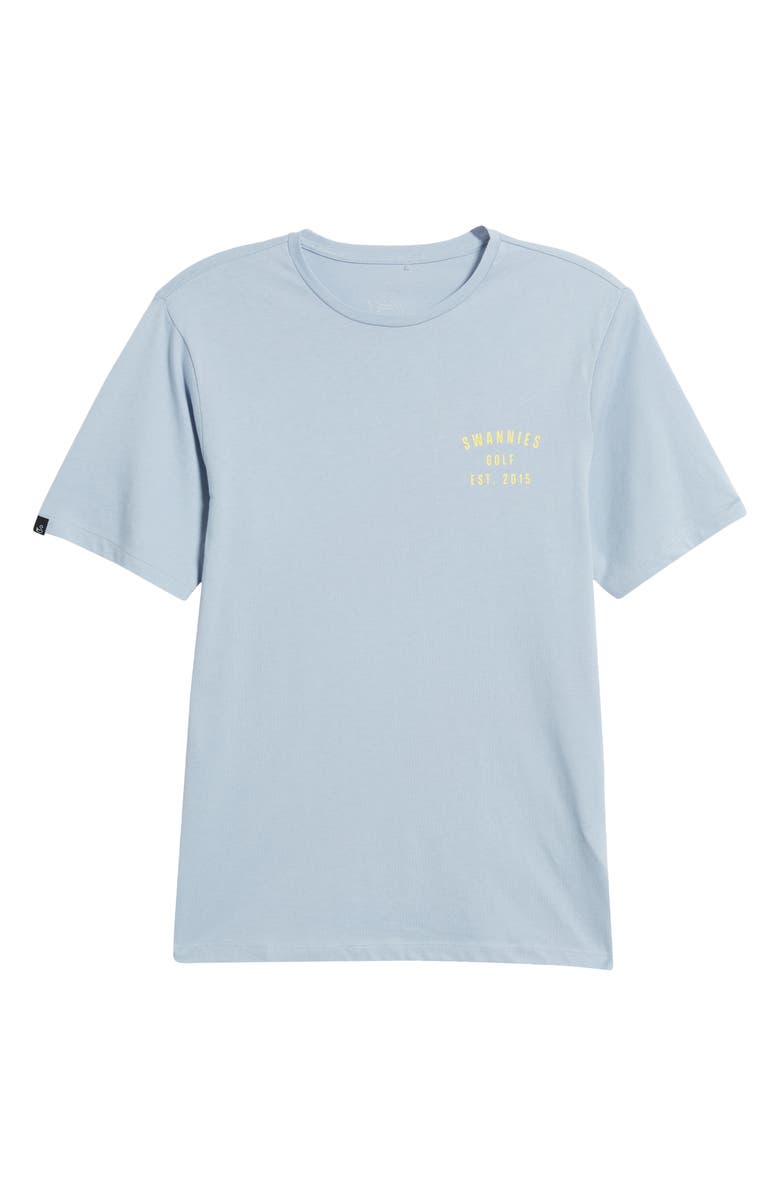 Swannies Celebrate Pars Golf T-Shirt, Alternate, color, 