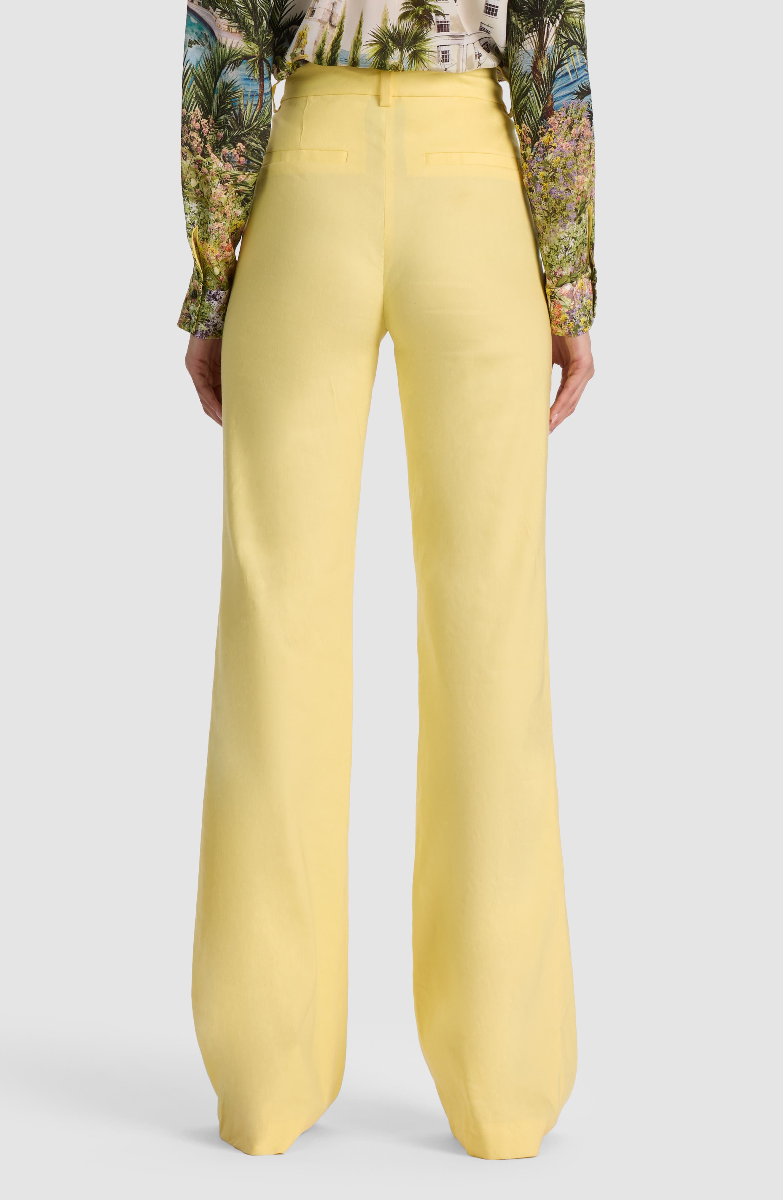 Lula Linen Blend Flare Leg Pants - image 2