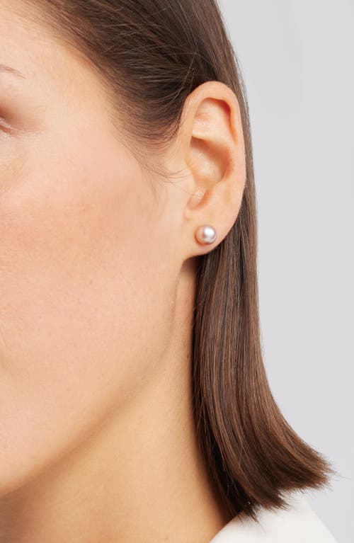 Nordstrom Freshwater Pearl Stud Earrings In Pink