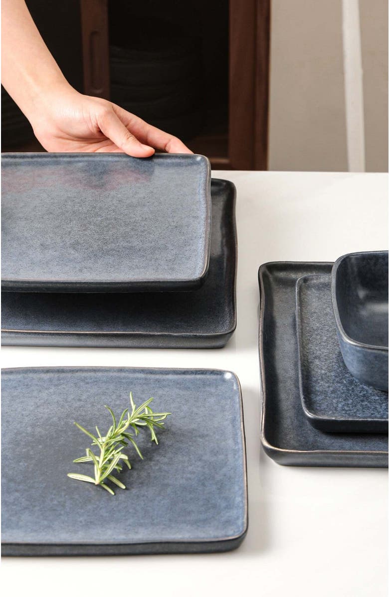 Stone Lain Jonny Stoneware 12-Piece Dinnerware Set, Alternate, color, 