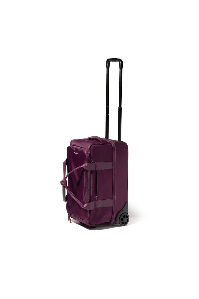 Gramercy Carry-On Travel Roller Duffel Bag, Main, color, Mulberry Twill
