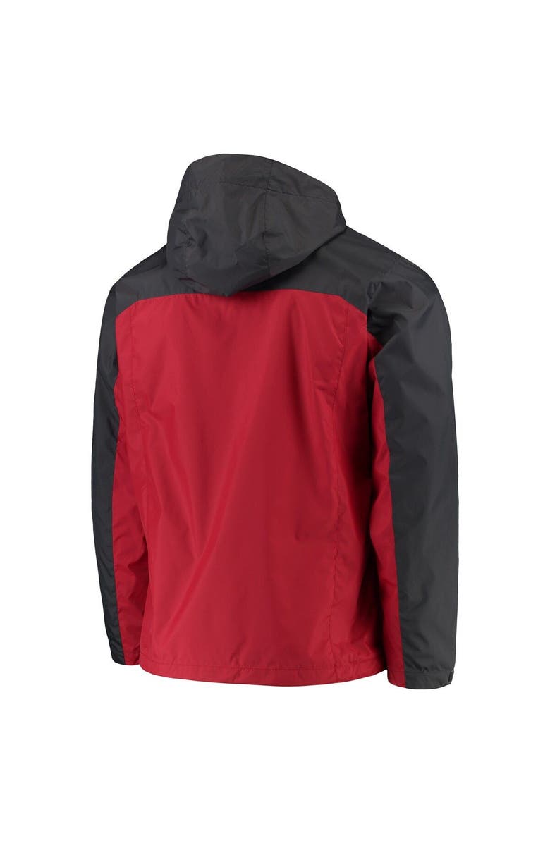 Columbia Men's Columbia Gray/Crimson Washington State Cougars Glennaker Storm Full-Zip Jacket, Alternate, color, 