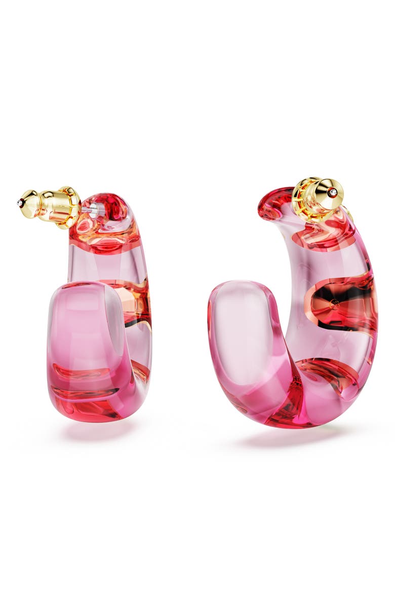Swarovski Dulcis Hoop Earrings, Alternate, color, Multi