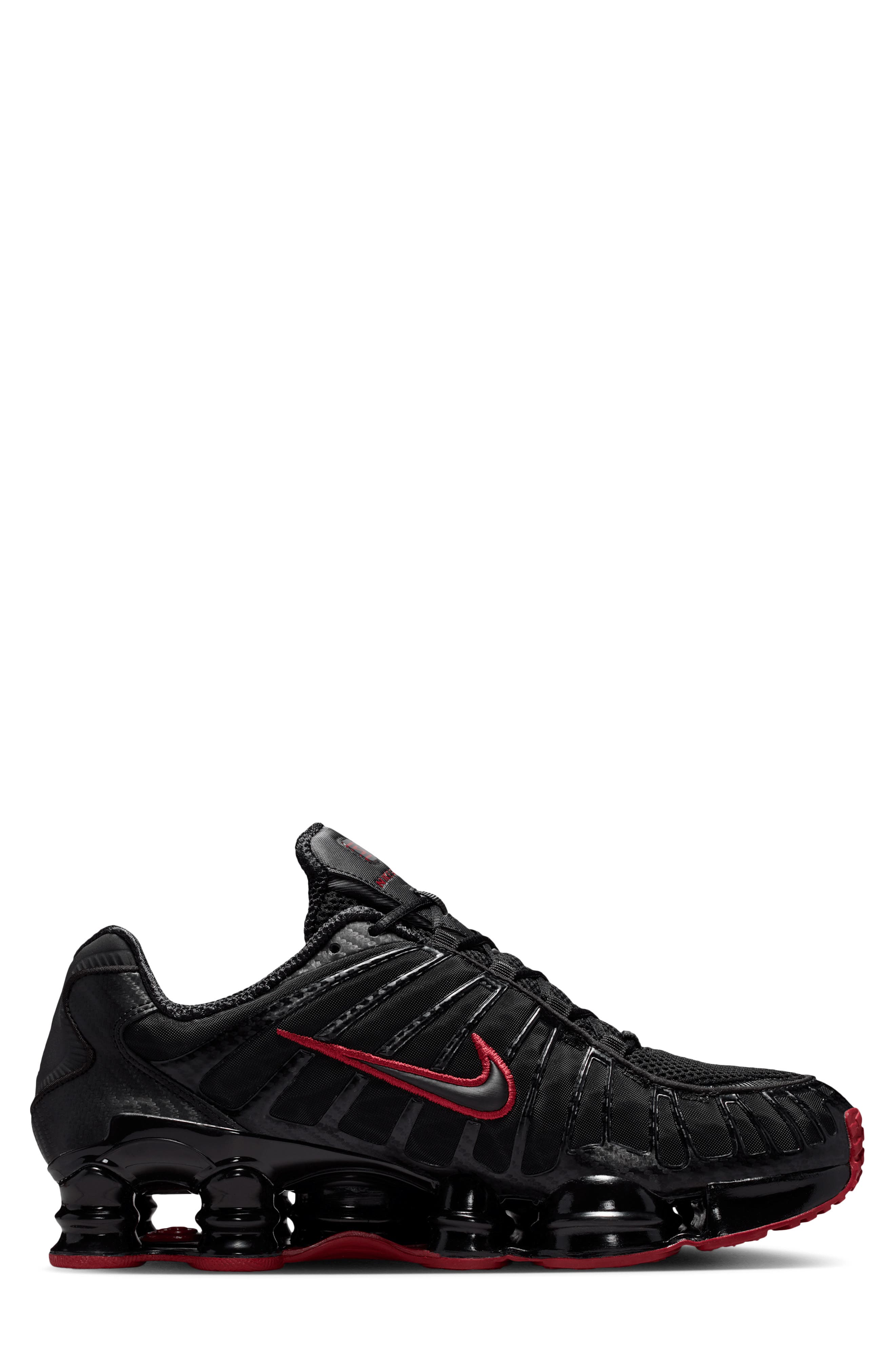 Shox TL SE Sneaker, Alternate, color, BLACK/ TOUGH RED/ BLACK