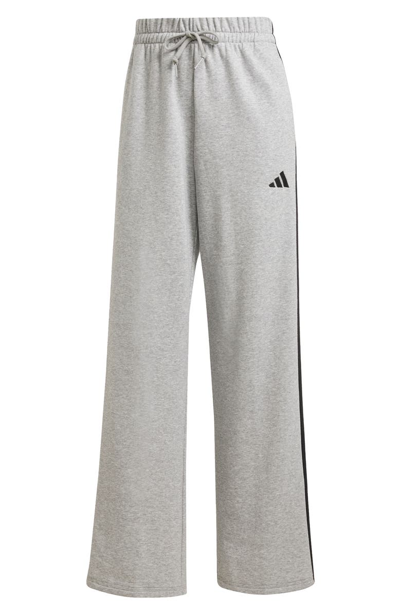 adidas 3-Stripes French Terry Sweatpants, Alternate, color,