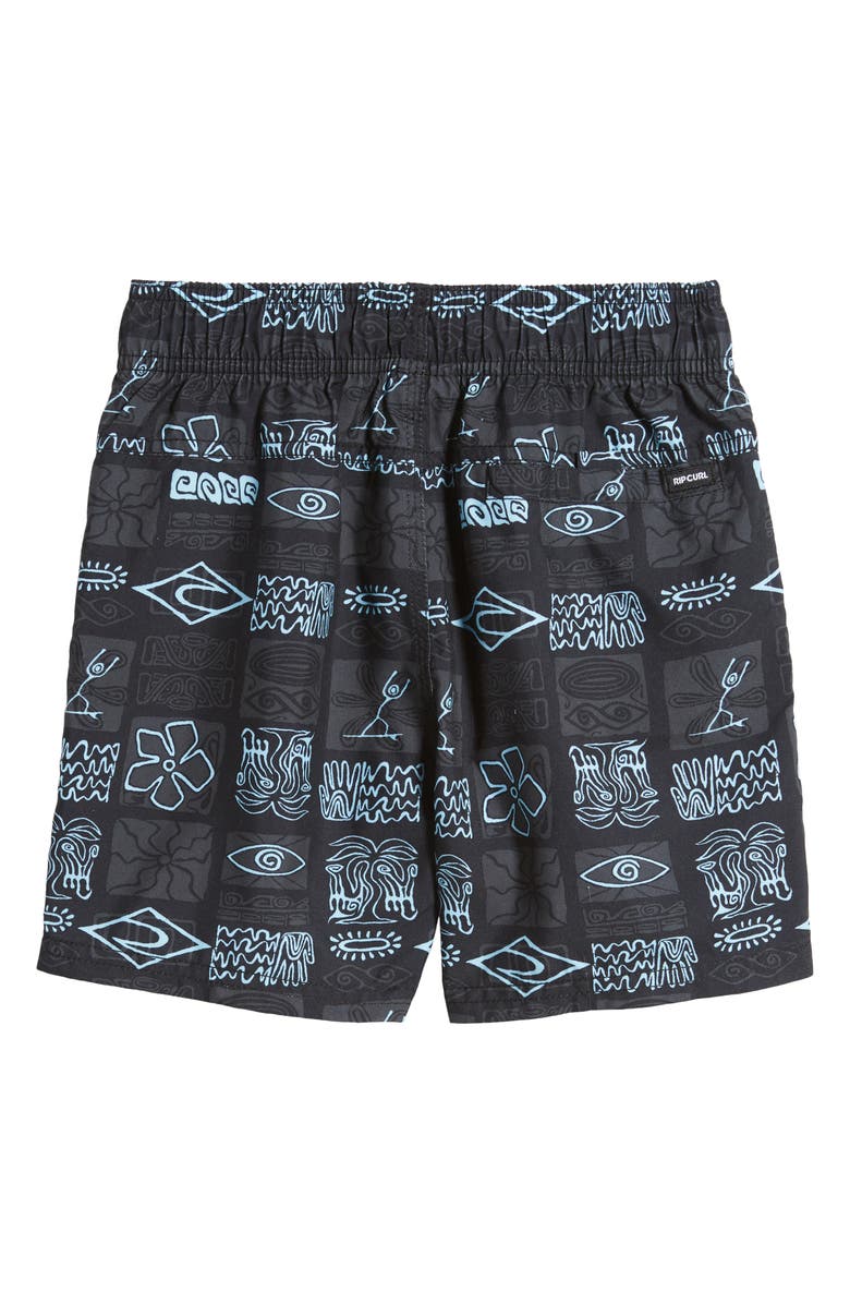 Rip Curl Kids' Future Evolution Volley Swim Trunks, Alternate, color, 