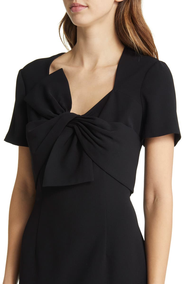 Shani Bow Detail Sheath Dress, Alternate, color, 