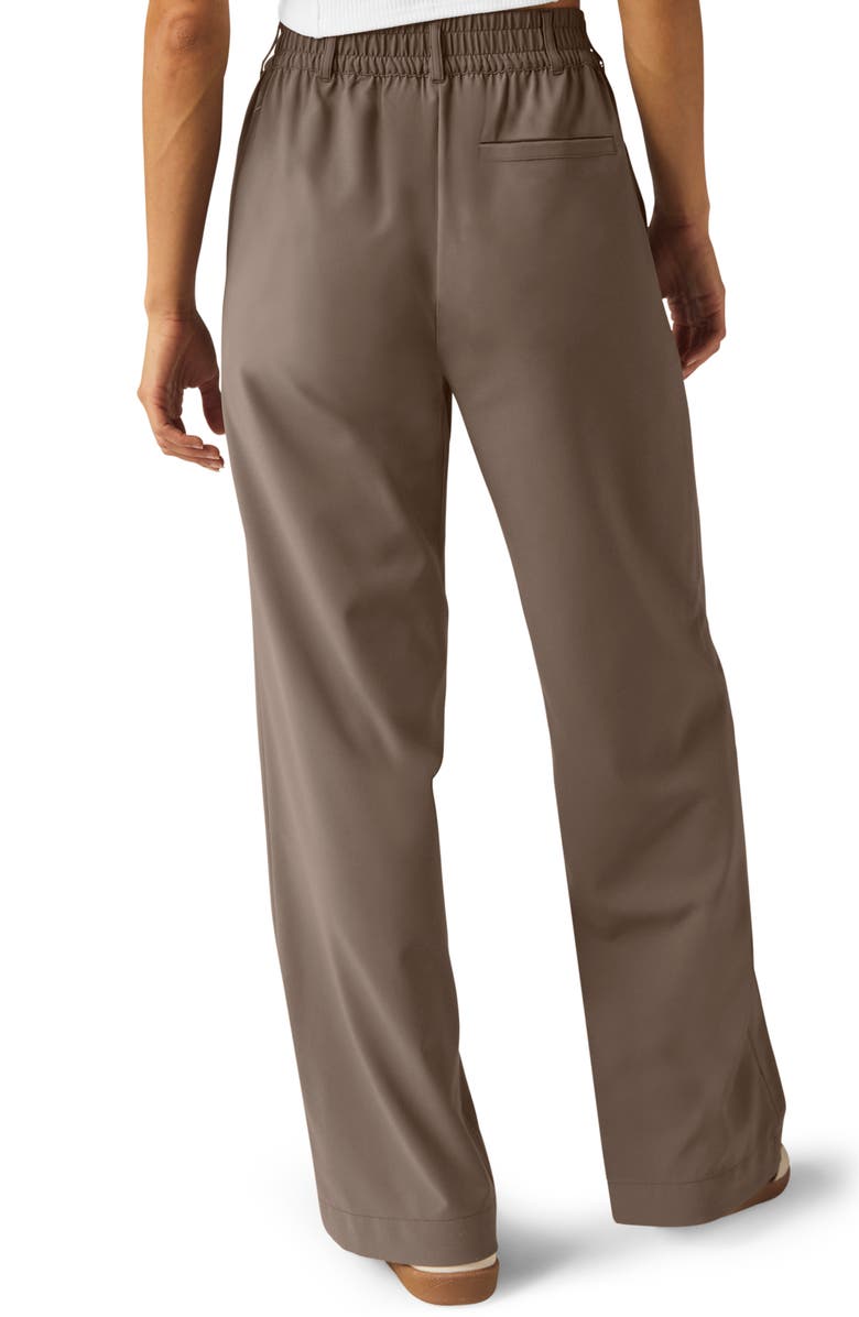 Beyond Yoga Status Trousers, Alternate, color, Dune