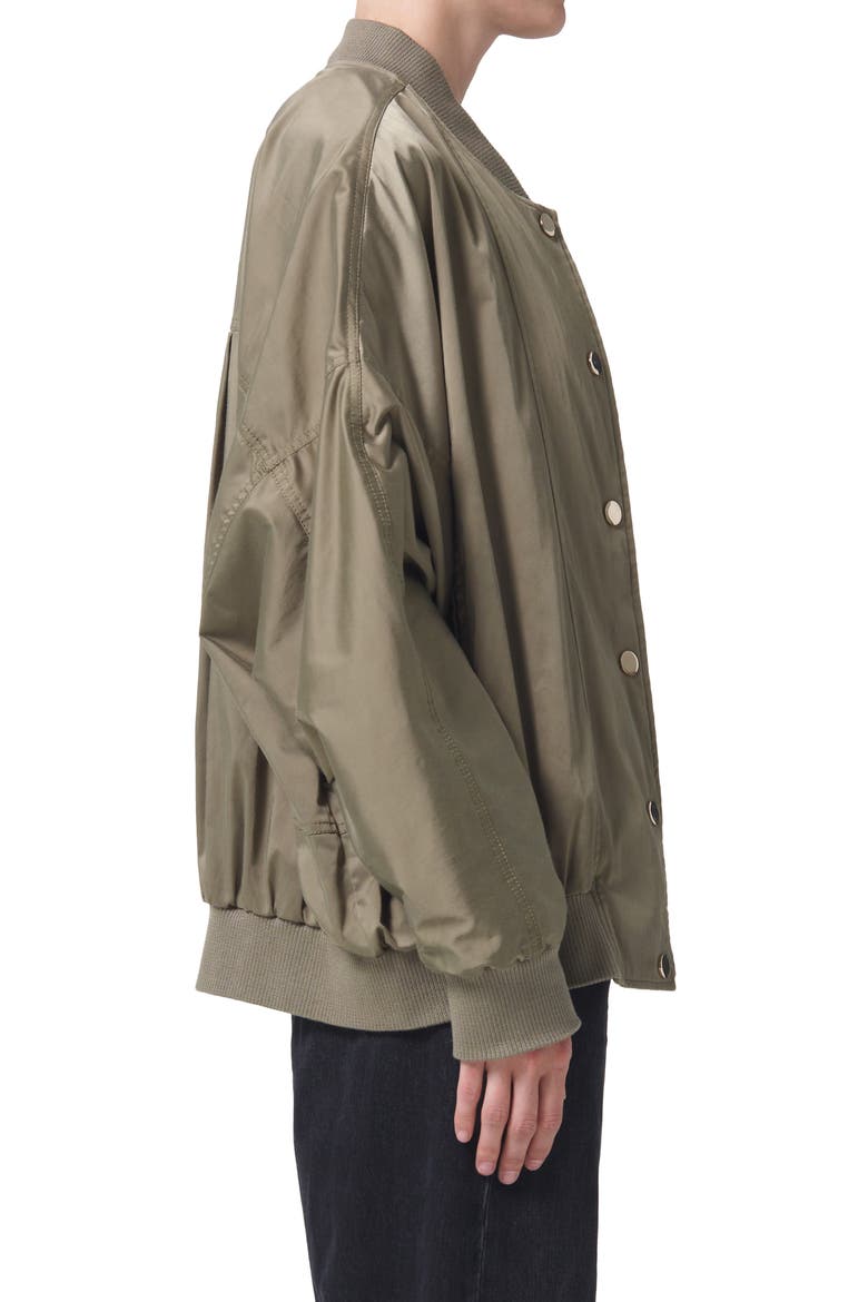Sasha Bomber Jacket, Alternate, color, OLIVINE