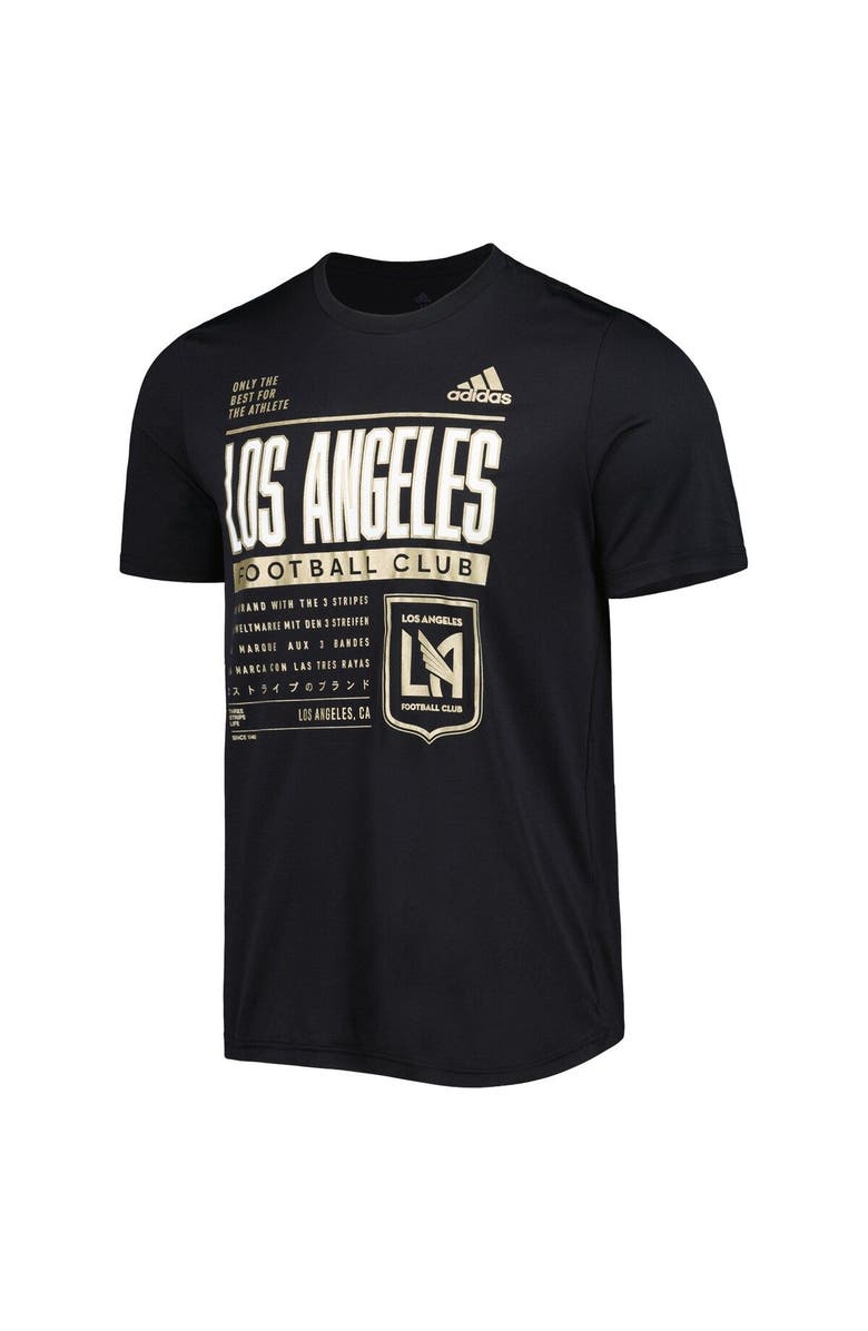 adidas Men's adidas Black LAFC Club DNA Performance T-Shirt, Alternate, color, Black
