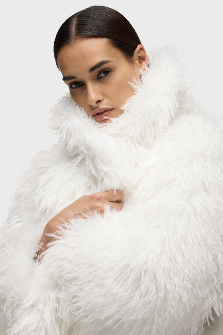 Mongauxlian Cropped Coat, Alternate, color, NATURAL