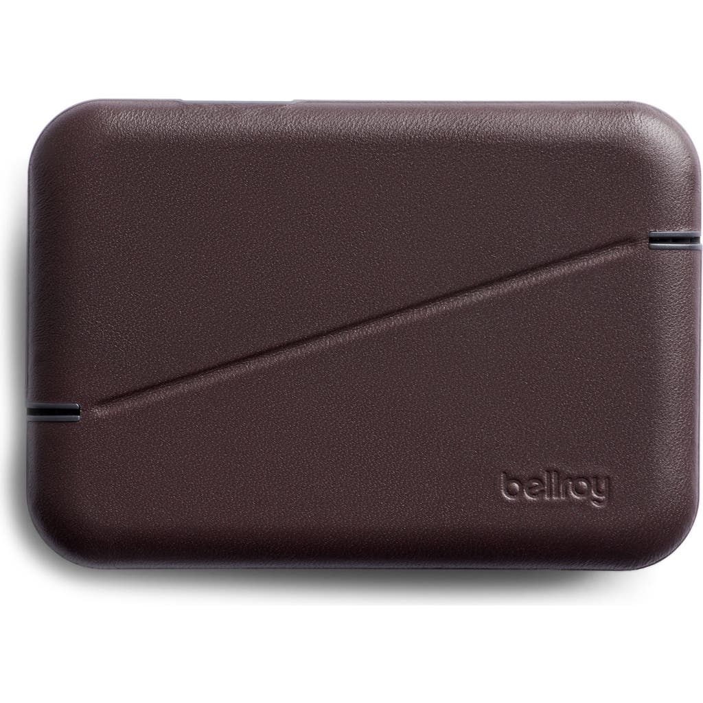 Bellroy Flip Card Case In Deepplum