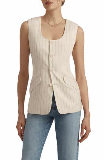 Favorite Daughter The Diana Pinstripe Vest
