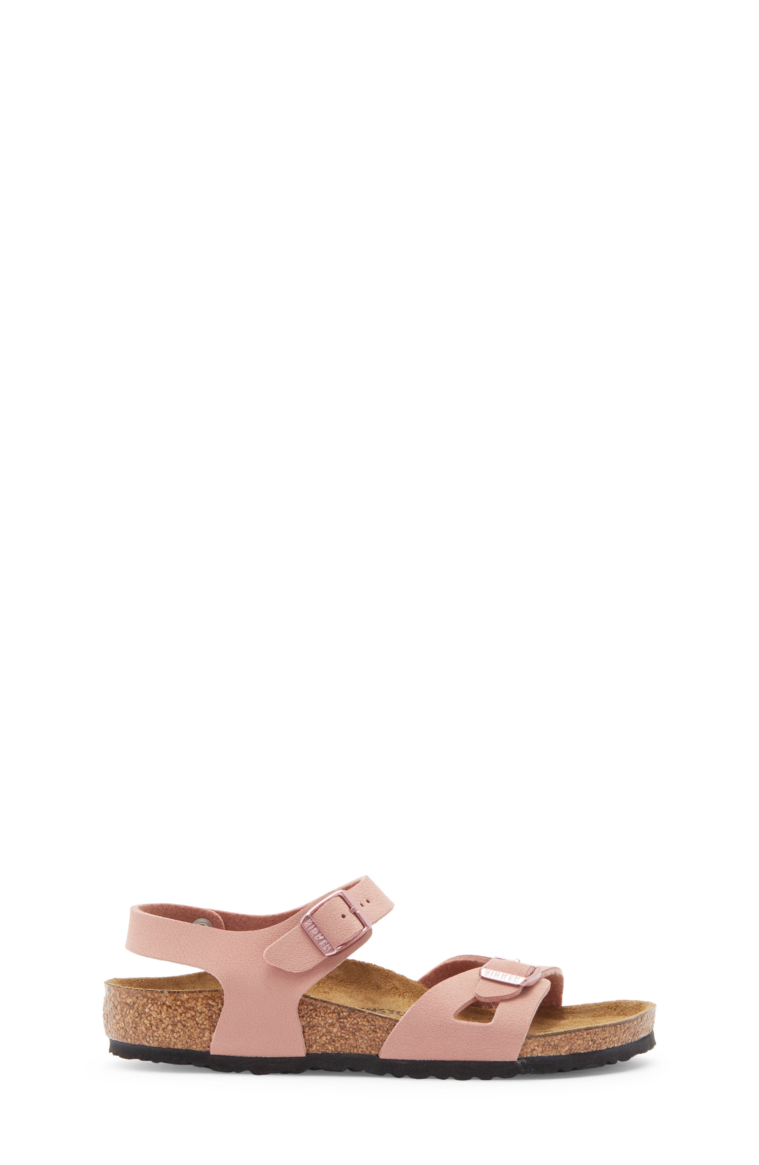 Birkenstock Kids' Rio Sandal, Alternate, color, Pink Clay