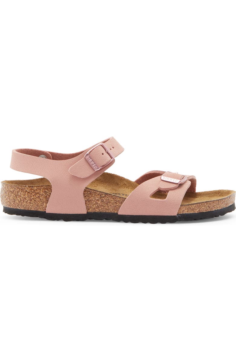 Birkenstock Kids' Rio Sandal, Alternate, color, Pink Clay