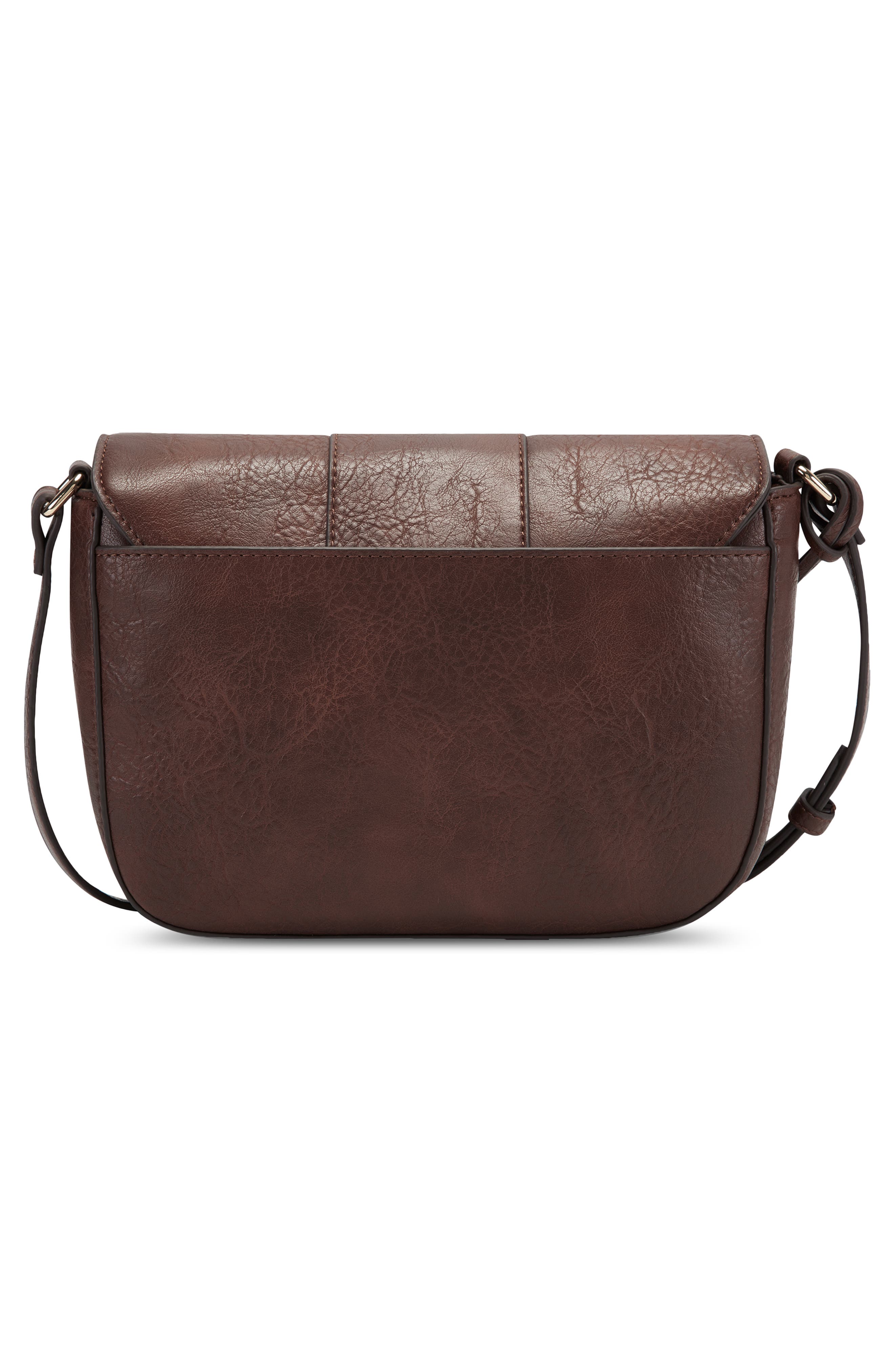 Nairi Faux Leather Crossbody Bag, Alternate, color, BRANDY