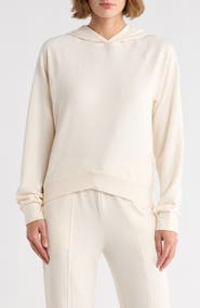YOGALICIOUS Moxy Brushed French Terry Crop Hoodie