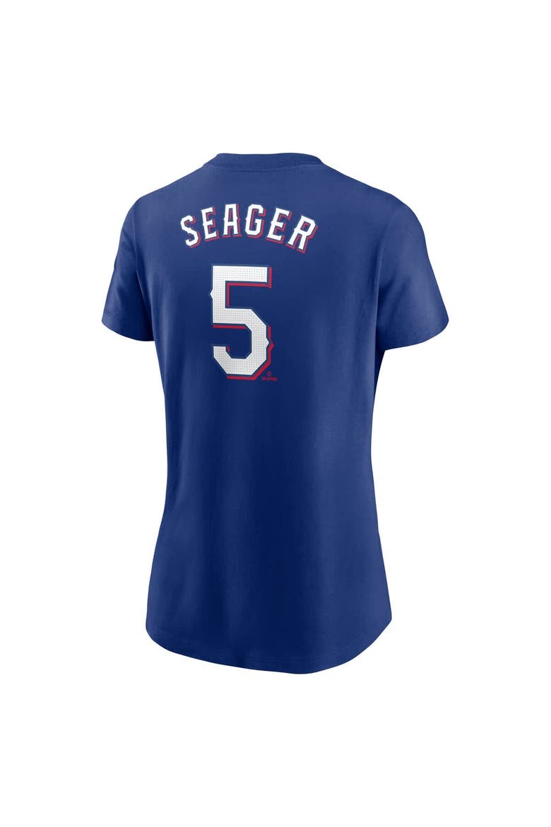Women's Nike Corey Seager Royal Texas Rangers Fuse Name & Number T-Shirt, Alternate, color, Royal