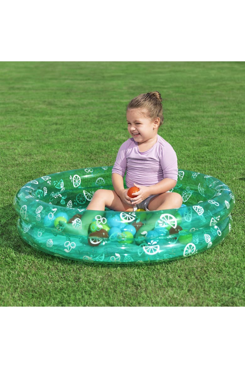 Inflatable Ball Pit Pool With 50 Colorful Balls, Alternate, color, Multicolored