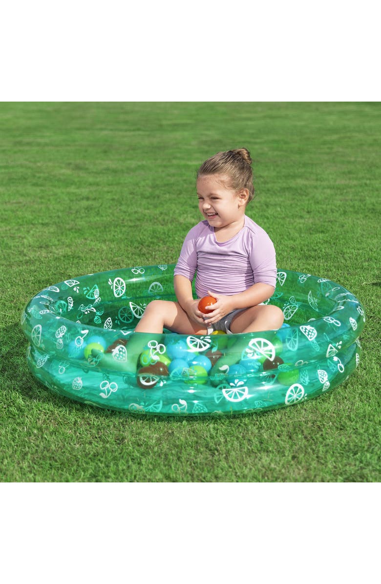 Bestway Inflatable Ball Pit Pool With 50 Colorful Balls, Alternate, color, Multicolored